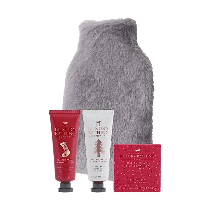 THE LUXURY BATHING Toasted Praline & Sweet Vanilla zestaw prezentowy Snuggly