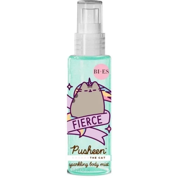 BIES Pusheen The Cat nabłyszczająca mgiełka do ciała 100ml