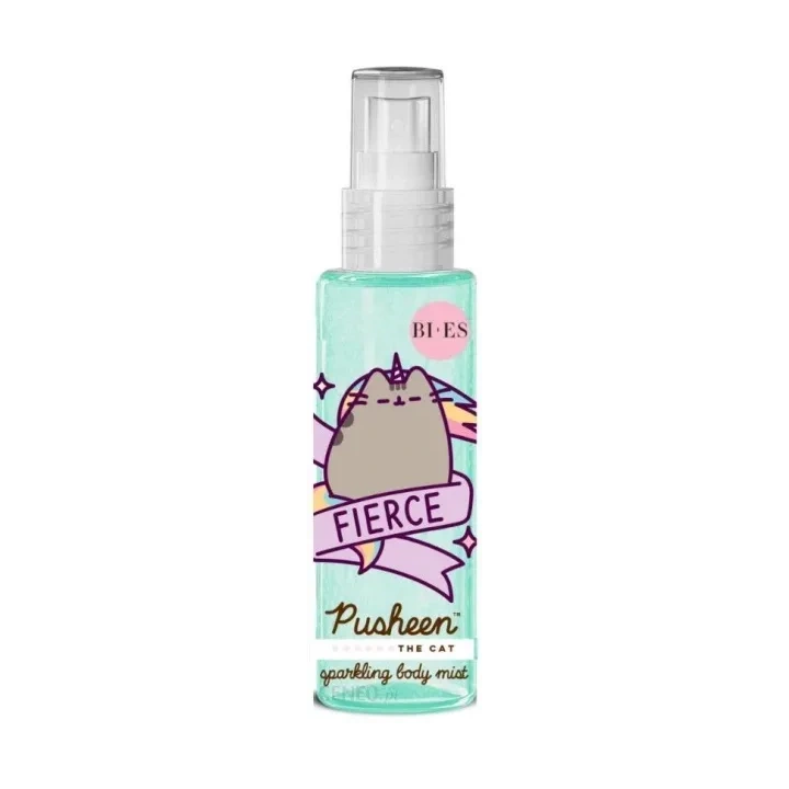 BIES Pusheen The Cat nabłyszczająca mgiełka do ciała 100ml
