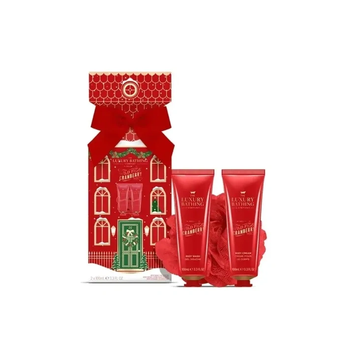 THE LUXURY BATHING Wild Fig & Cranberry zestaw do ciała Nourishing Favourites 