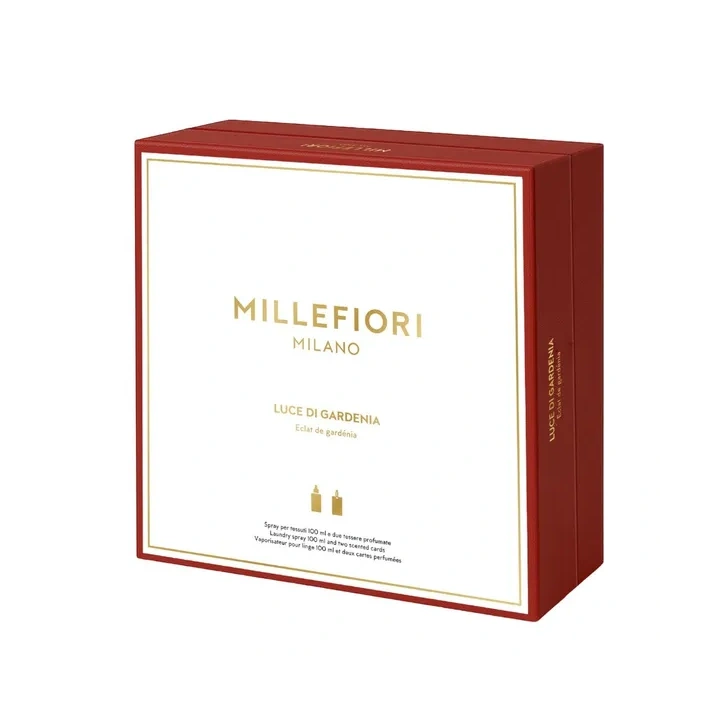MILLEFIORI MILANO Laundry zestaw prezentowy LUCE DI GARDENIA
