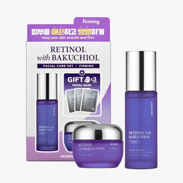SKIN627 Retinol With Bakuchiol zestaw kosmetyków ujędrniający