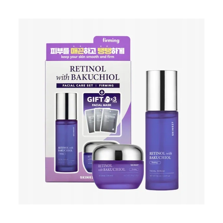 SKIN627 Retinol With Bakuchiol zestaw kosmetyków ujędrniający