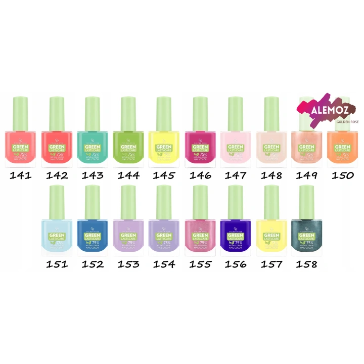 GOLDEN ROSE Green lakier do paznokci 174 10,2ml