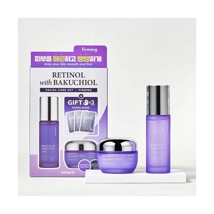 SKIN627 Retinol With Bakuchiol zestaw kosmetyków ujędrniający