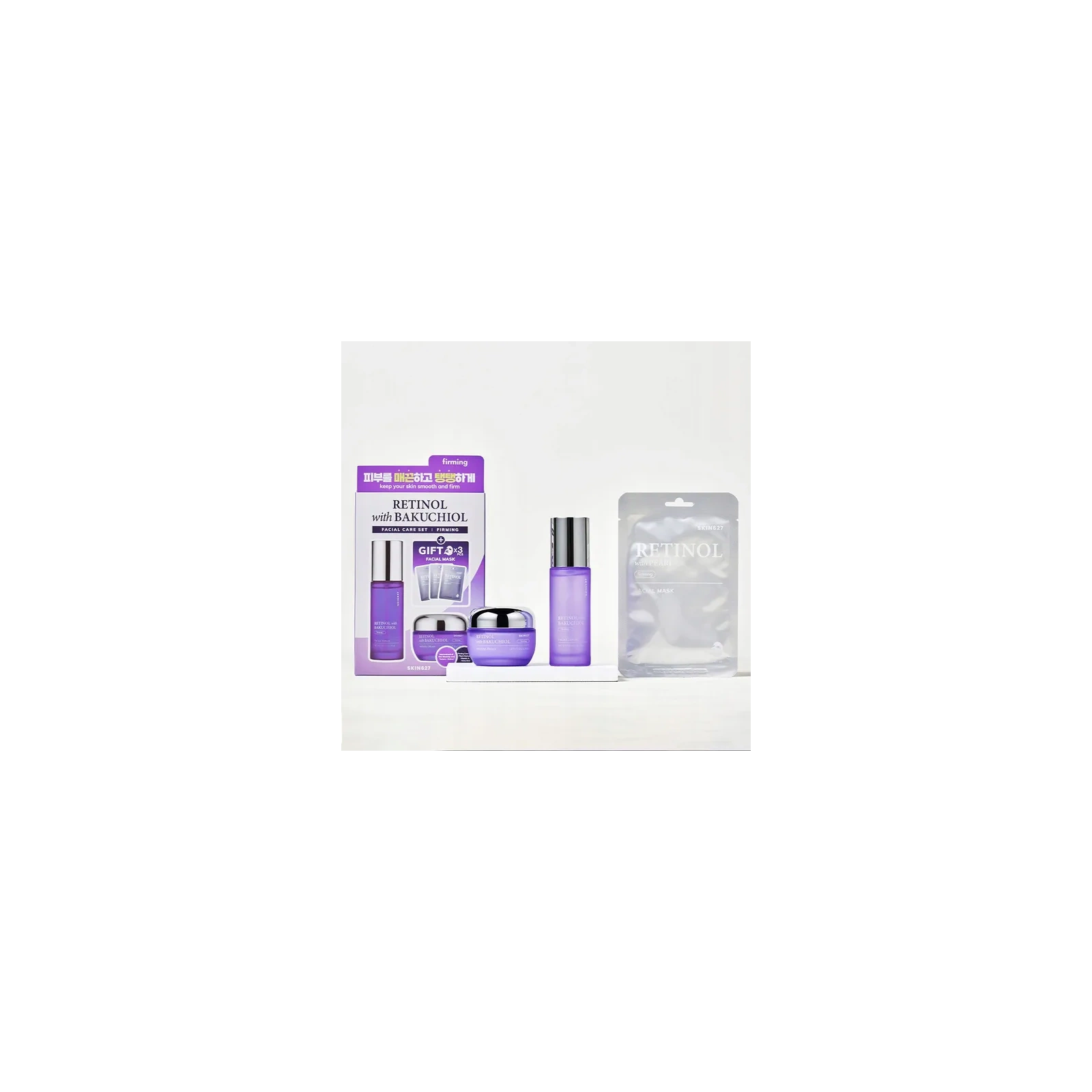 SKIN627 Retinol With Bakuchiol zestaw kosmetyków ujędrniający