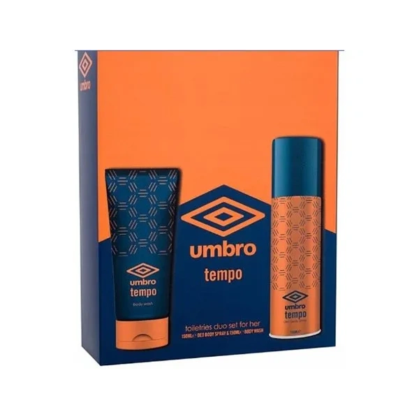 UMBRO Tempo zestaw kosmetyków dla kobiet [żel pod prysznic 150ml + dezodorant 150ml]