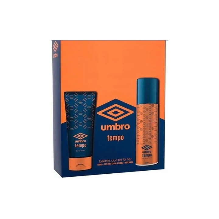 UMBRO Tempo zestaw kosmetyków dla kobiet [żel pod prysznic 150ml + dezodorant 150ml]