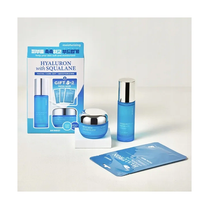 SKIN627 Hyaluron With Squalene zestaw kosmetyków głęboko nawilżający