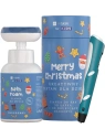 HISKIN Merry Christmas For Kids kreatywny zestaw do mycia rąk Niebieski