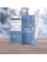 HISKIN Merry Christmas For Kids kreatywny zestaw do mycia rąk Niebieski
