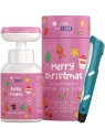 HISKIN Merry Christmas For Kids kreatywny zestaw do mycia rąk Różowy