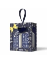 HISKIN Christmas Men Set zestaw [balsam 200ml + żel pod prysznic 200ml] Granat