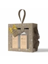 HISKIN Christmas Lady Set zestaw [MYJKA + balsam + żel pod prysznic] Beżowy