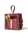 HISKIN Christmas Lady Set zestaw [MYJKA + balsam + żel pod prysznic] Bordo