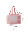 ECARLA zestaw 3 kosmetyczek WASHBAG Pudrowy róż KS83