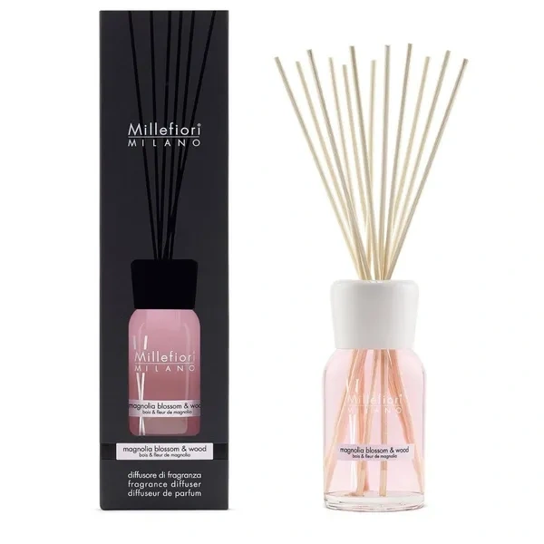 MILLEFIORI MILANO Diffuser pałeczki zapachowe Magnolia Blossom & Wood 500ml