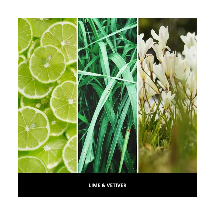 MILLEFIORI MILANO Diffuser pałeczki zapachowe Lime & Vetiver 500ml