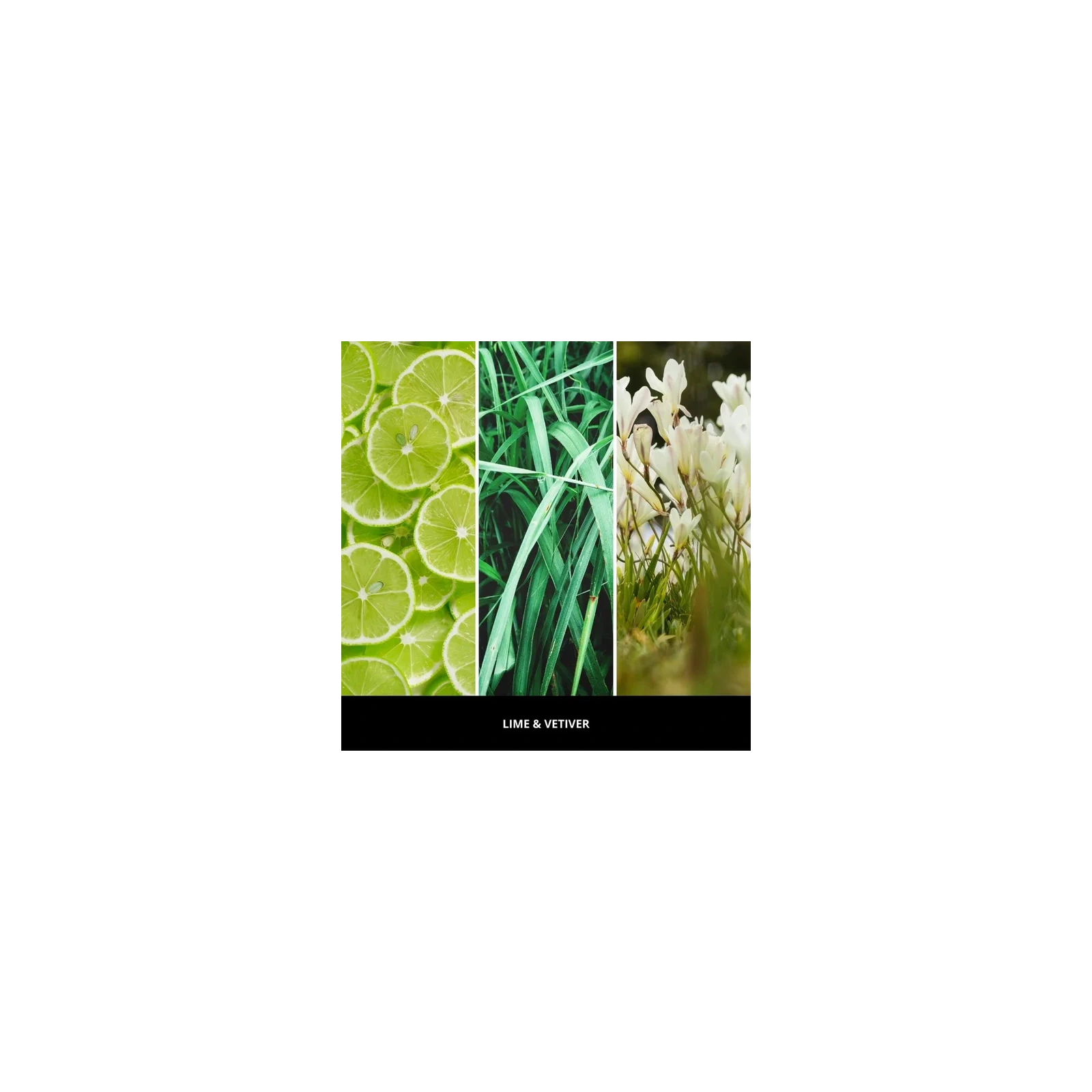MILLEFIORI MILANO Diffuser pałeczki zapachowe Lime & Vetiver 500ml