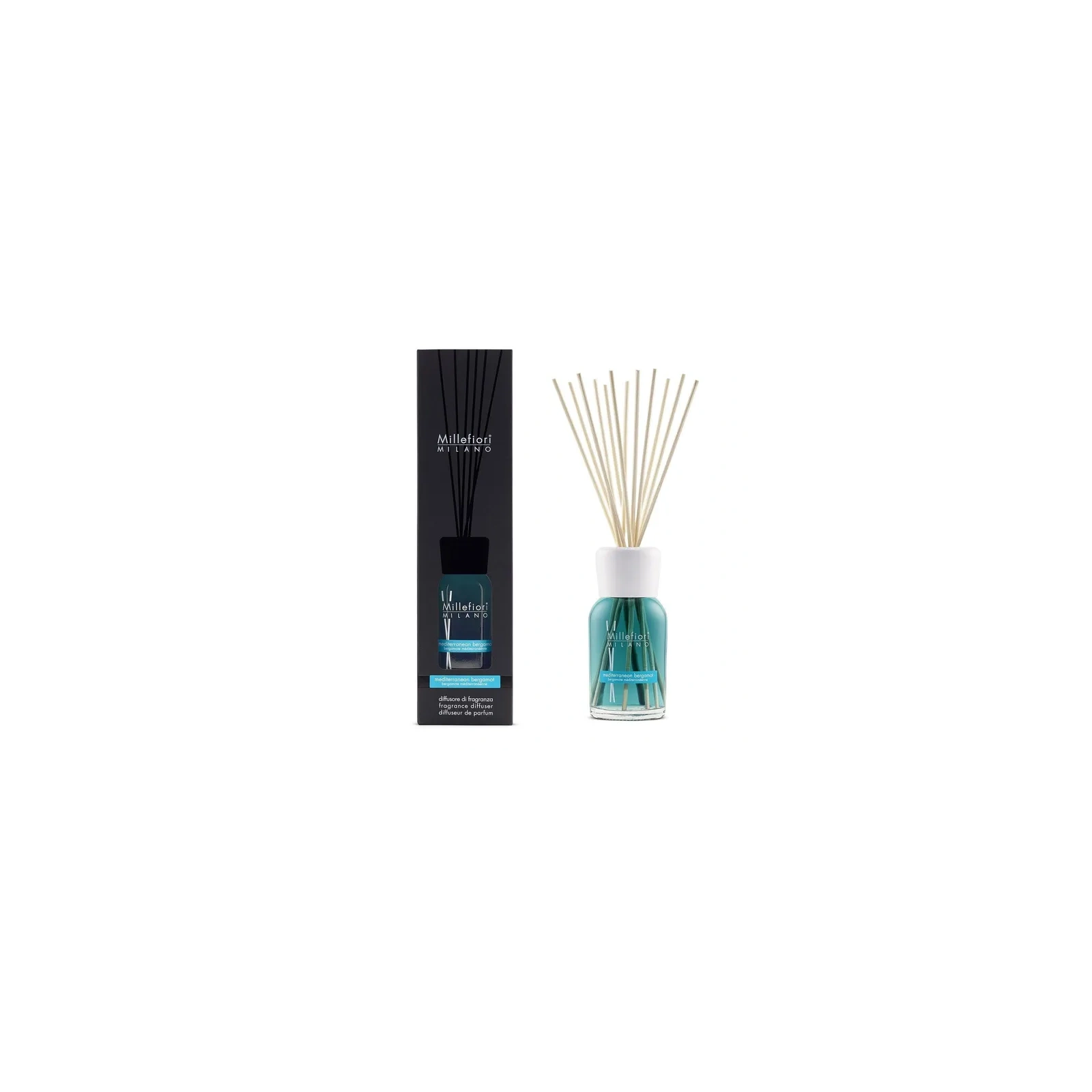 MILLEFIORI MILANO Diffuser pałeczki zapachowe Mediterranean Bergamot 500ml