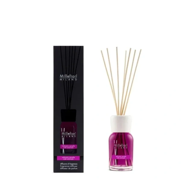 MILLEFIORI MILANO Diffuser pałeczki zapachowe VOLCANIC PURPLE 100ml