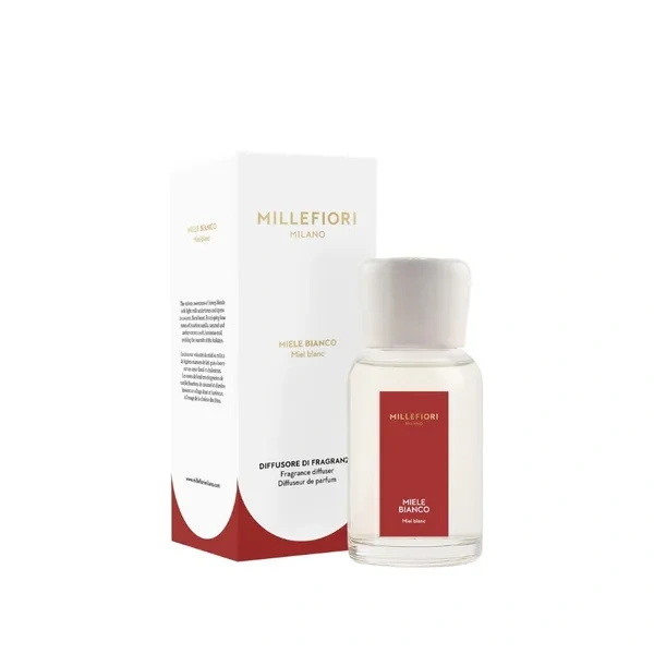 MILLEFIORI MILANO Diffuser pałeczki zapachowe MIELE BIANCO 250ml