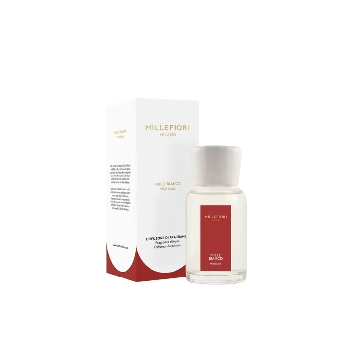 MILLEFIORI MILANO Diffuser pałeczki zapachowe MIELE BIANCO 250ml