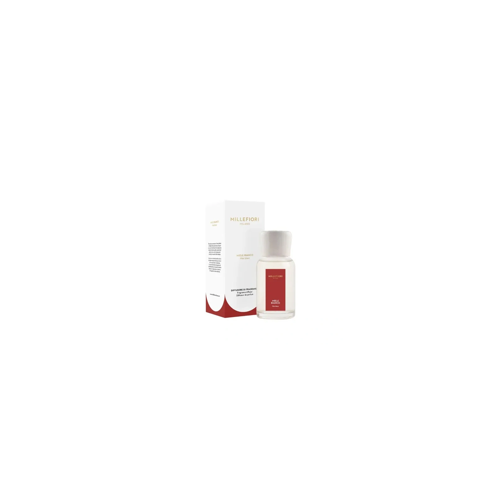 MILLEFIORI MILANO Diffuser pałeczki zapachowe MIELE BIANCO 250ml