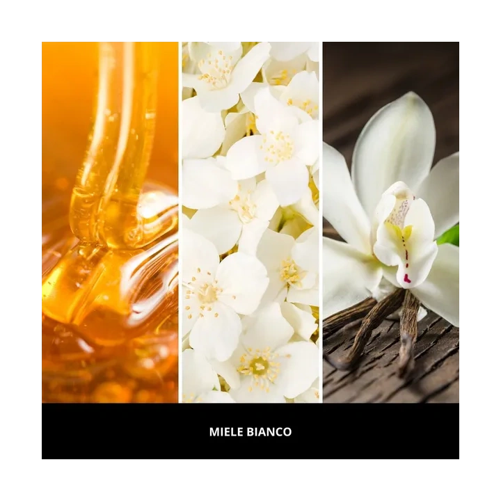 MILLEFIORI MILANO Diffuser pałeczki zapachowe MIELE BIANCO 250ml