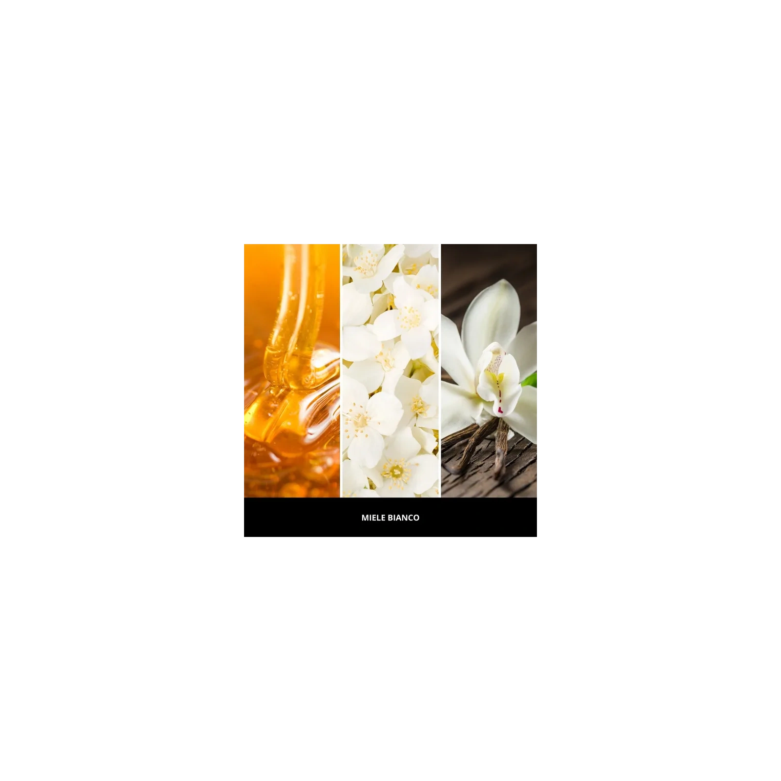 MILLEFIORI MILANO Diffuser pałeczki zapachowe MIELE BIANCO 250ml