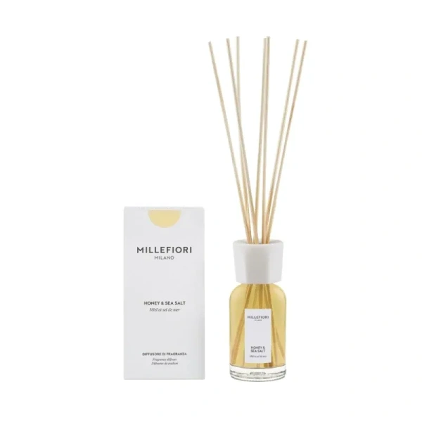 MILLEFIORI MILANO Diffuser pałeczki zapachowe HONEY & SEA SALT 100ml