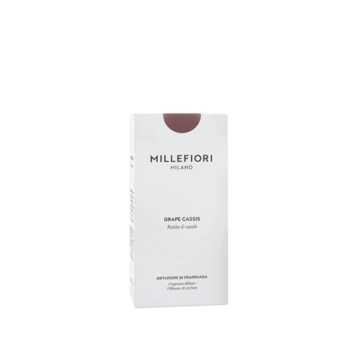 MILLEFIORI MILANO Diffuser pałeczki zapachowe GRAPE CASSIS 100ml