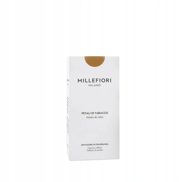 MILLEFIORI MILANO Diffuser pałeczki zapachowe PETALI DI TABACCO 100ml