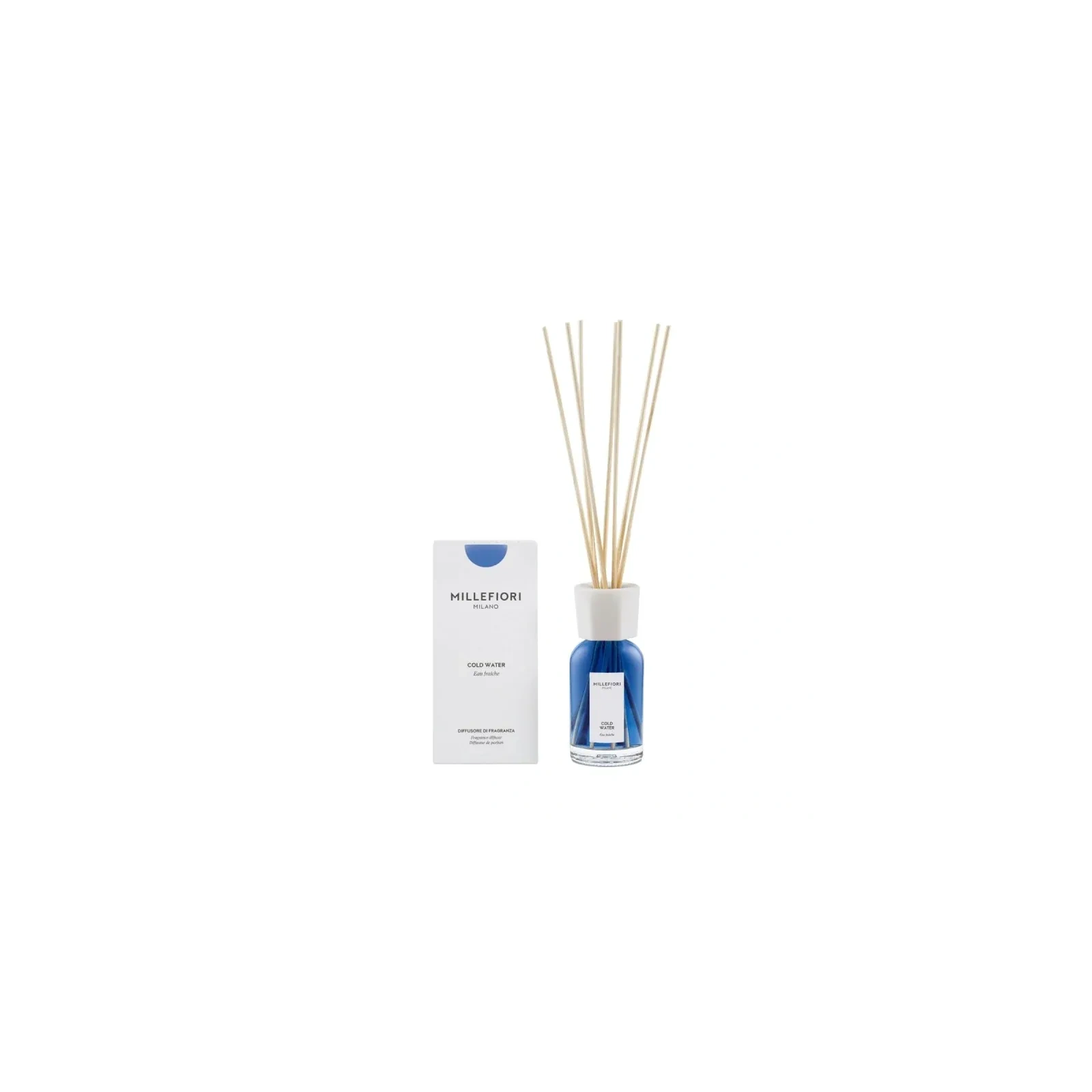 MILLEFIORI MILANO Diffuser pałeczki zapachowe COLD WATER 100ml