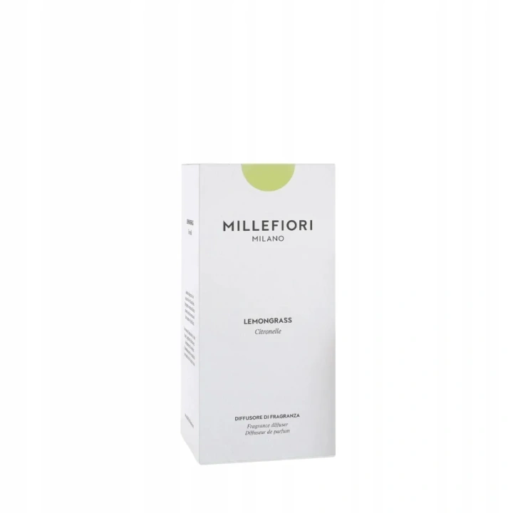 MILLEFIORI MILANO Diffuser pałeczki zapachowe LEMON GRASS 250ml
