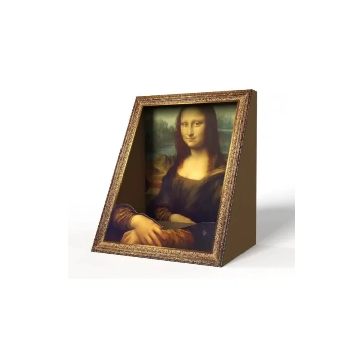 ECARLA drapak dla kota legowisko, obraz ramka Mona Lisa KOT29