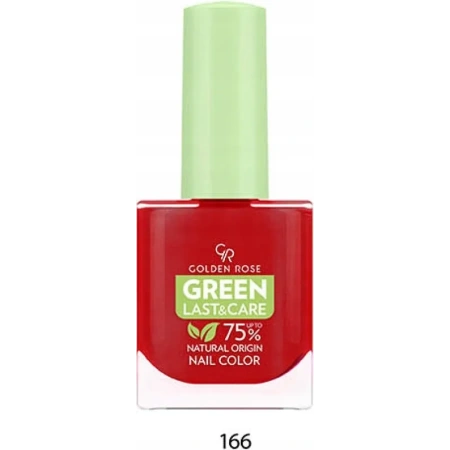 GOLDEN ROSE Green lakier do paznokci 166 10,2ml