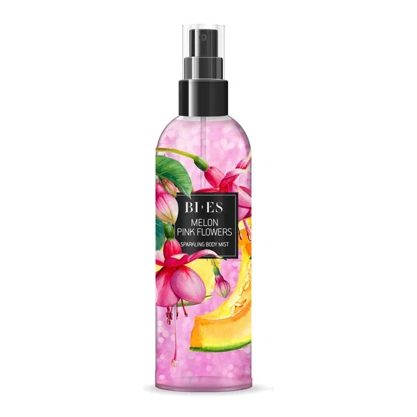 BIES mgiełka do ciała Melon Pink flower 200ml
