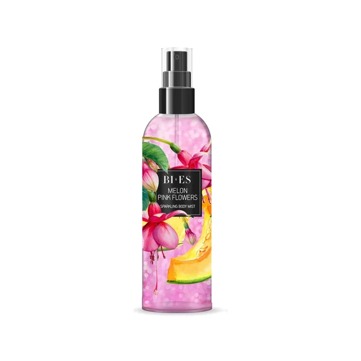 BIES mgiełka do ciała Melon Pink flower 200ml