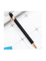 ECARLA długopis metalowy touch pen soft touch Czarny DL01 