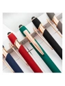 ECARLA długopis metalowy touch pen soft touch Czarny DL01 