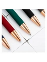 ECARLA długopis metalowy touch pen soft touch Czarny DL01 