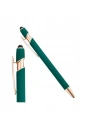 ECARLA długopis metalowy touch pen soft touch Zieleń DL03 