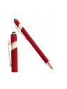 ECARLA długopis metalowy touch pen soft touch Czerwień DL06 