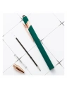 ECARLA długopis metalowy touch pen soft touch Zieleń DL03 