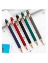 ECARLA długopis metalowy touch pen soft touch Czerwień DL06 