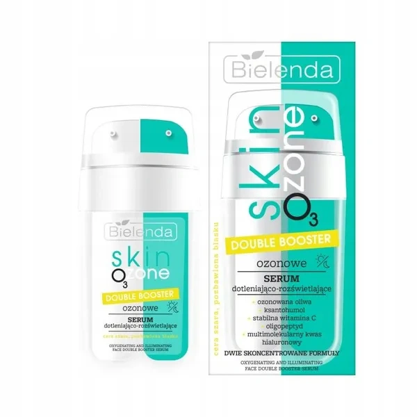 BIELENDA Skin O3 Zone double booster serum dotleniająco-rozświetlające 2x7,5ml
