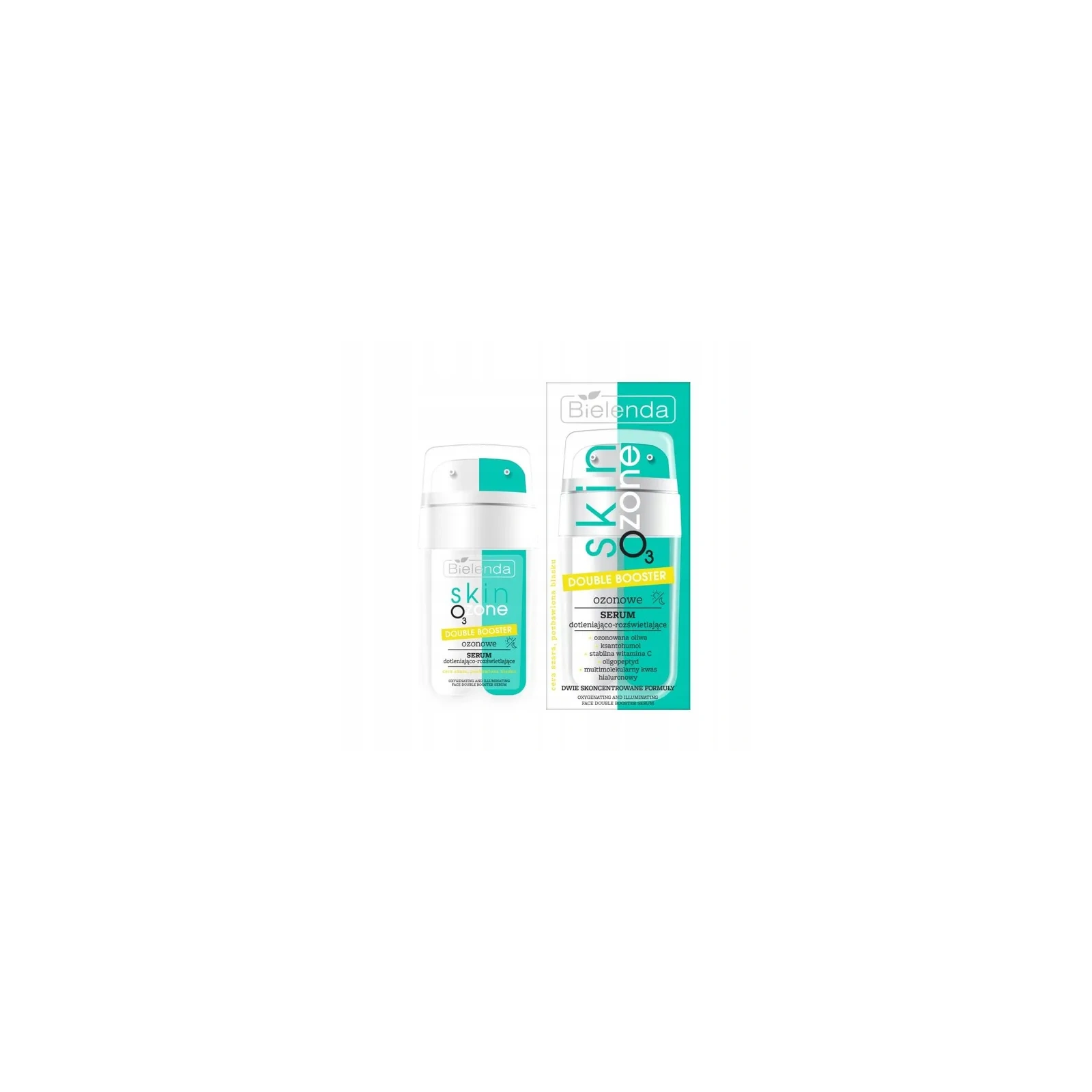 BIELENDA Skin O3 Zone double booster serum dotleniająco-rozświetlające 2x7,5ml