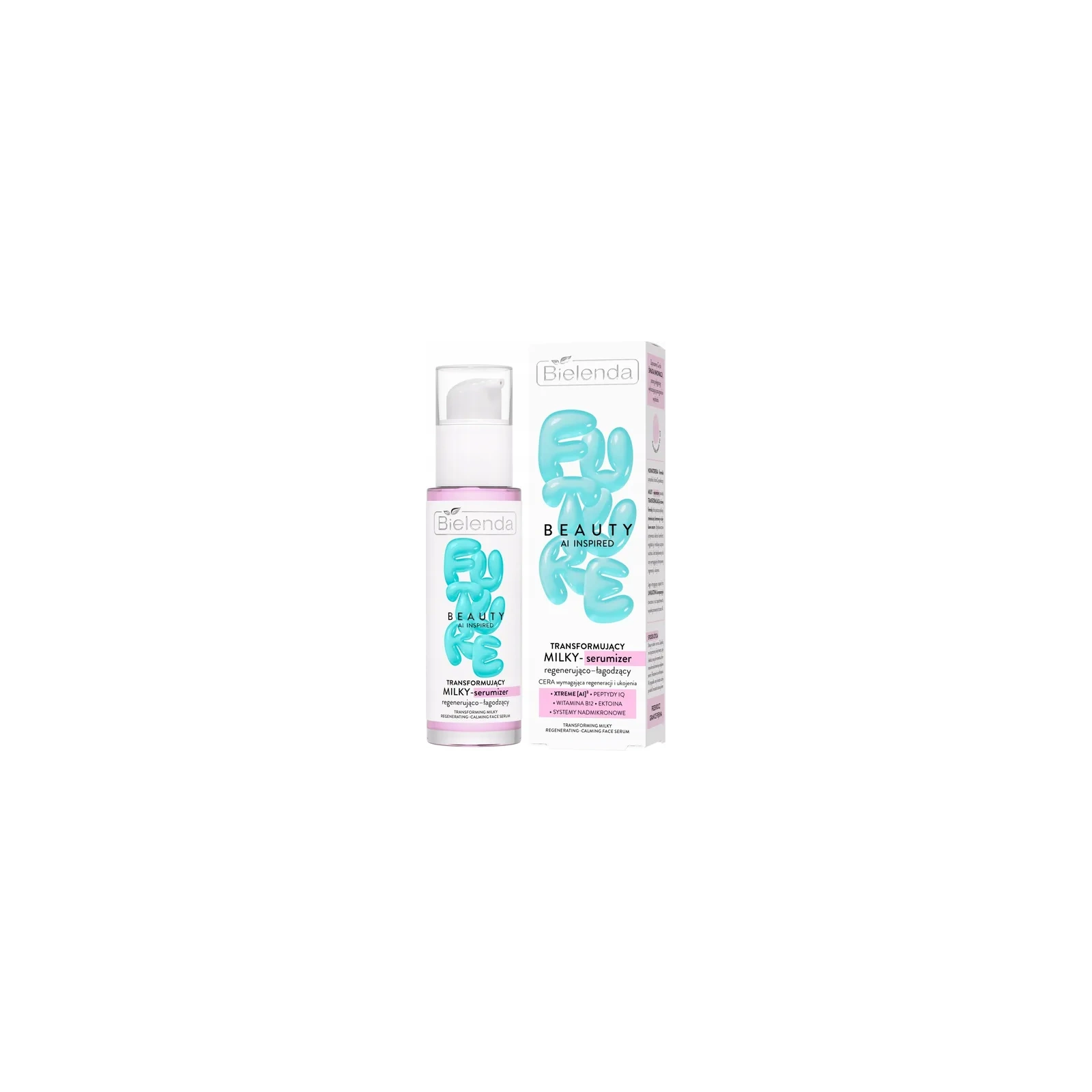 BIELENDA Future Beauty transformujący MILKY serumizer rozświetlająco-nawilżający 30ml