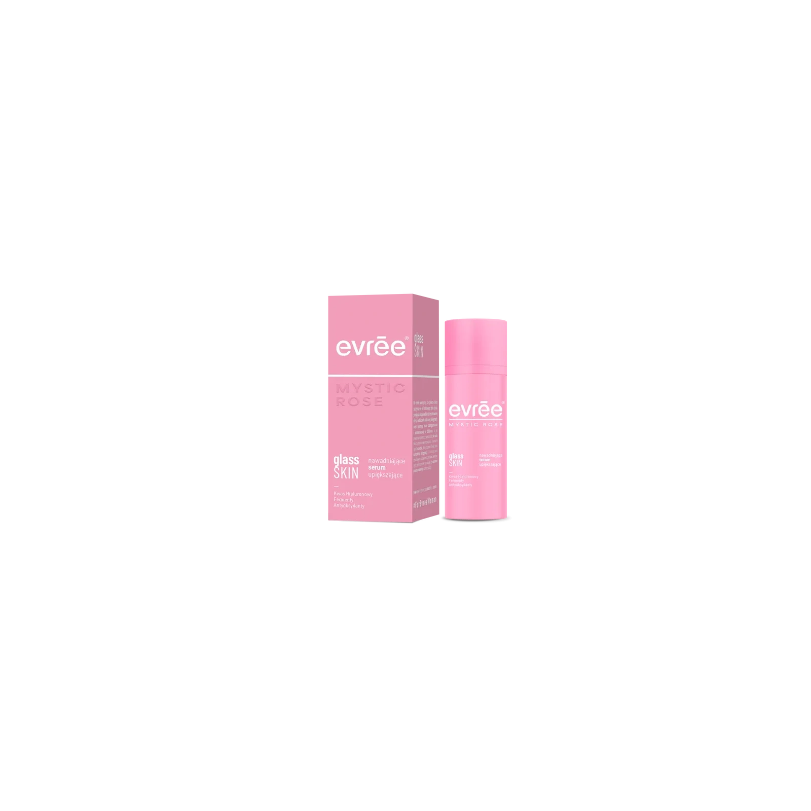 EVREE Mystic Rose Glass Skin nawadniające serum upiększające do twarzy 30ml